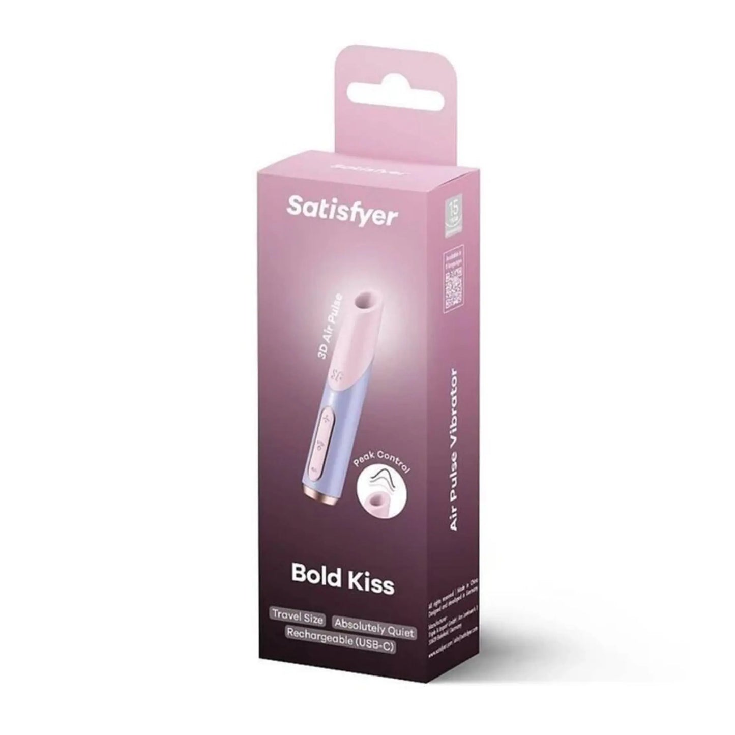 Satisfyer's Bold Kiss | Deep pulse lipstick-style vibrator