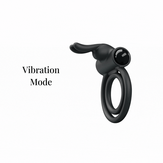 Pretty Love's Double Ring Vibrating Cock Ring