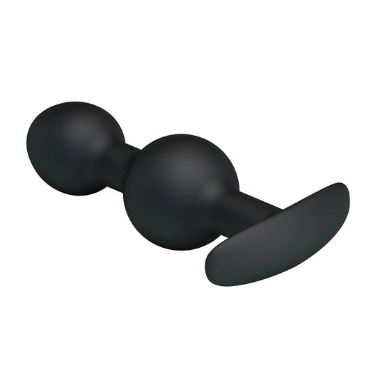 Pretty Love's Vibrating Heavy Balls Silicone Butt Plug