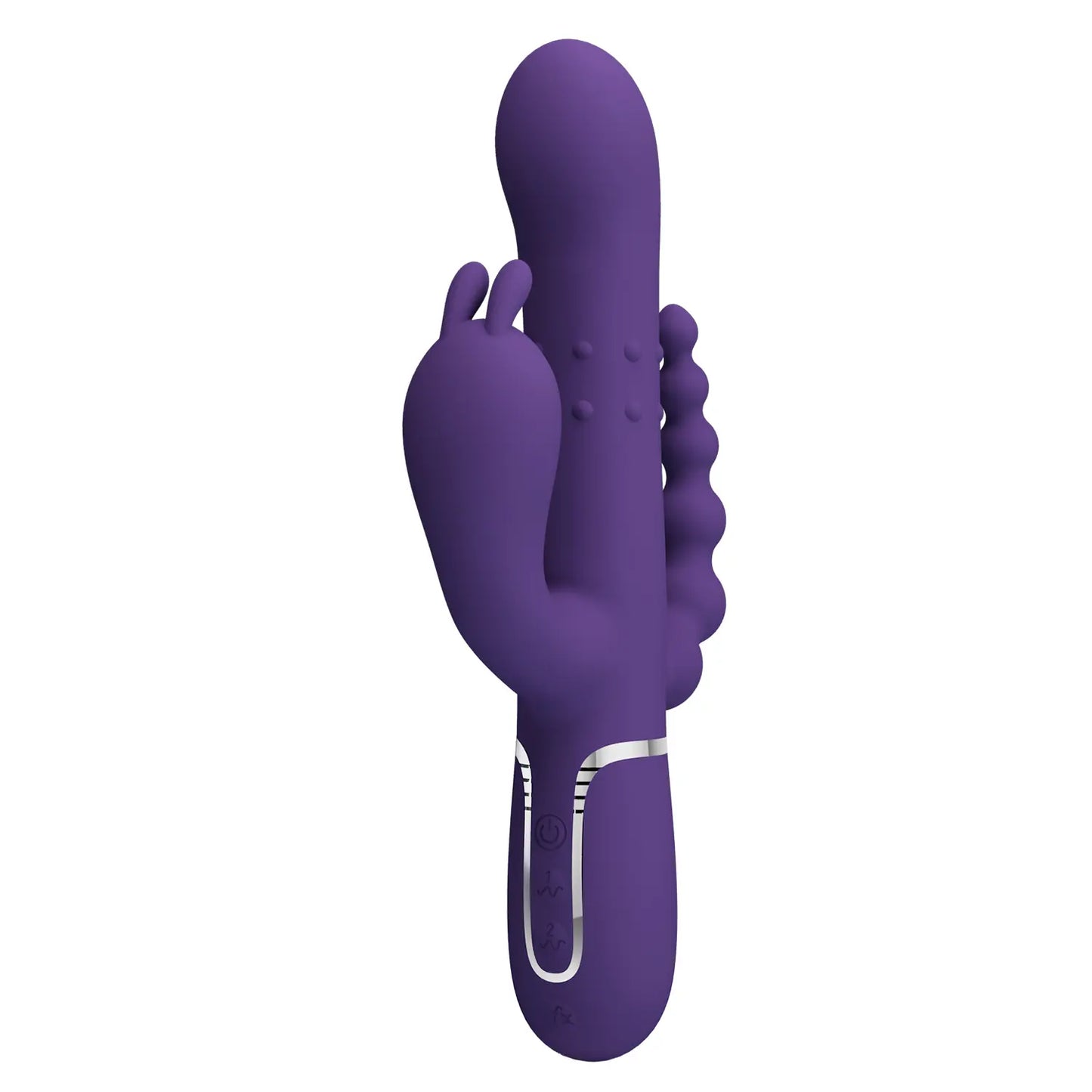 Pretty Love's Triple Stimulation Rabbit Vibrator with Anal Beads