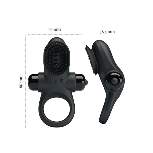 Pretty Love's Vibrating Silicone Cock Ring for Couples