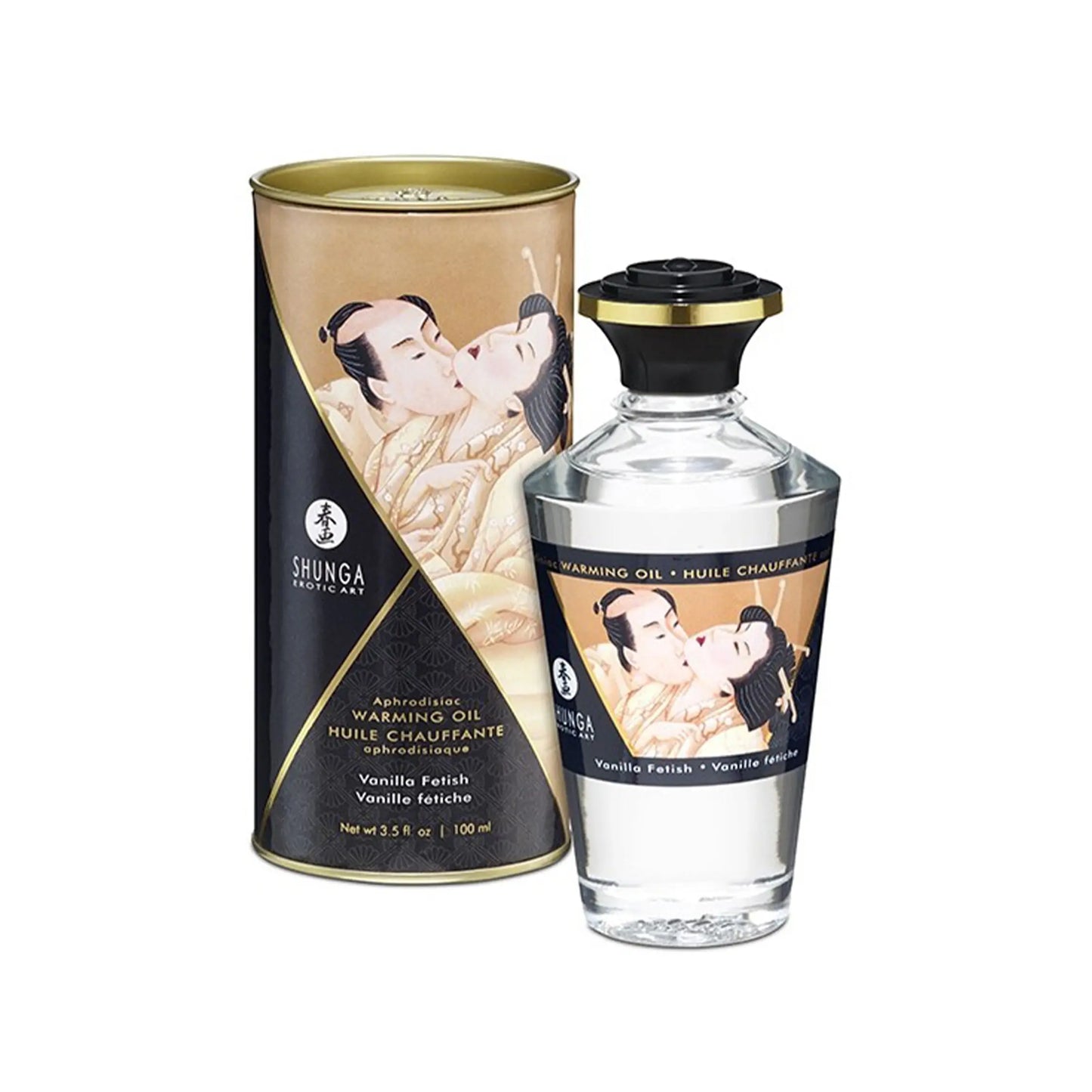 Shunga's Warming oil 'Vanilla Fetish'