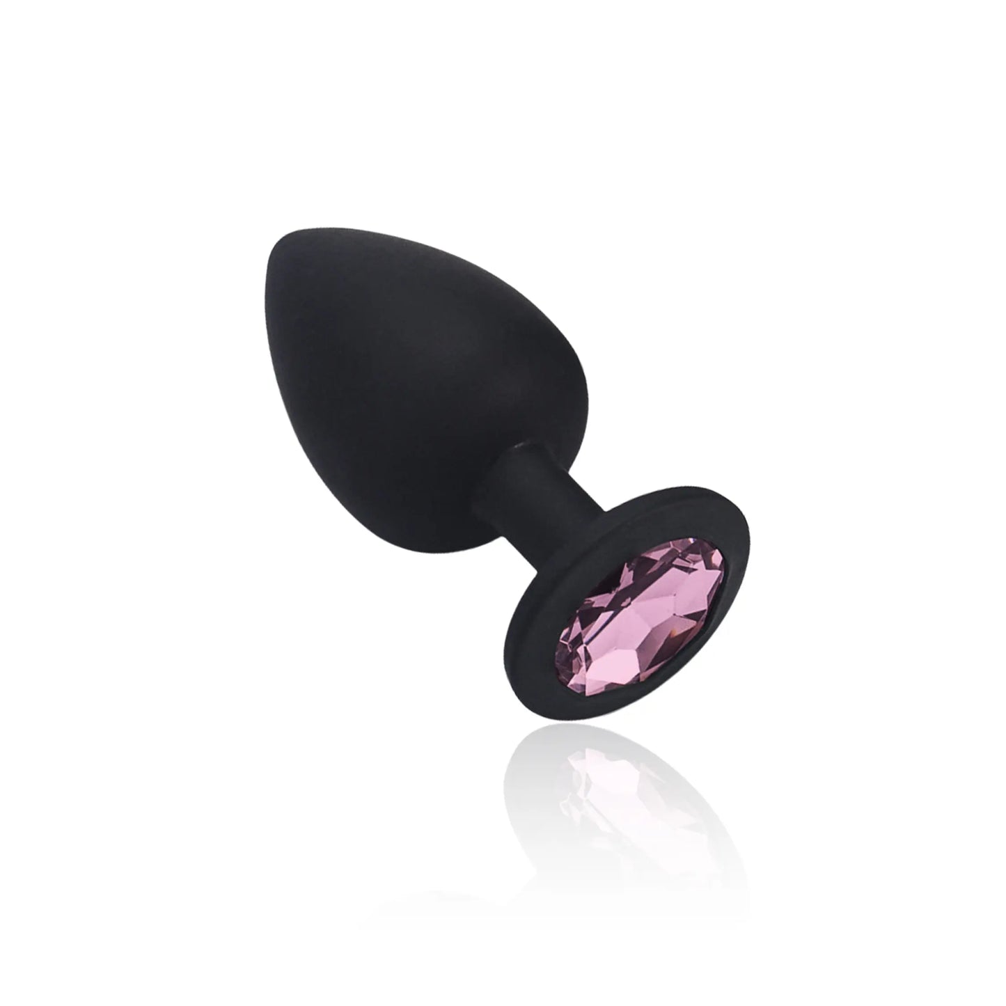 Perfect Fit - Lustra’s Jewelled Silicone Butt Plug (small)