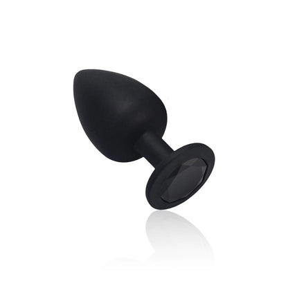 Perfect Fit - Lustra’s Jewelled Silicone Butt Plug (small)
