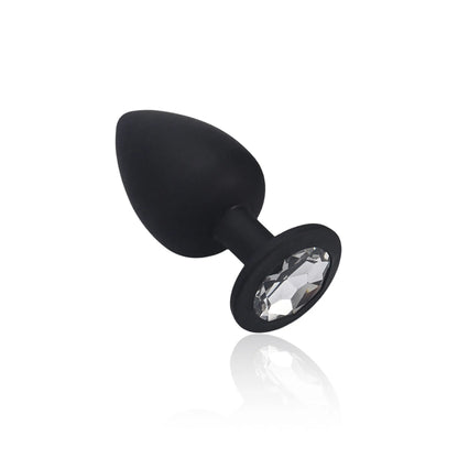 Perfect Fit - Lustra’s Jewelled Silicone Butt Plug (small)