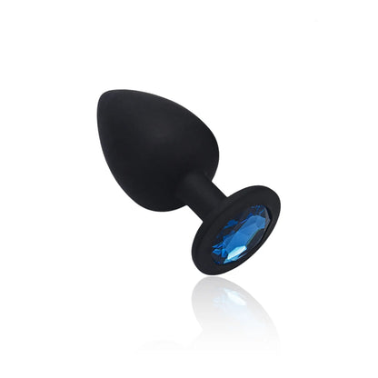 Perfect Fit - Lustra’s Jewelled Silicone Butt Plug (small)