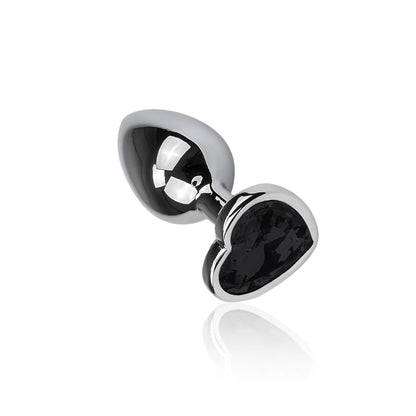 Heartbreaker - Lustra’s Jewelled Metal Heart Anal Plug (medium)