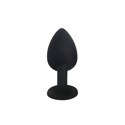 Perfect Fit - Lustra’s Jewelled Silicone Butt Plug (small)