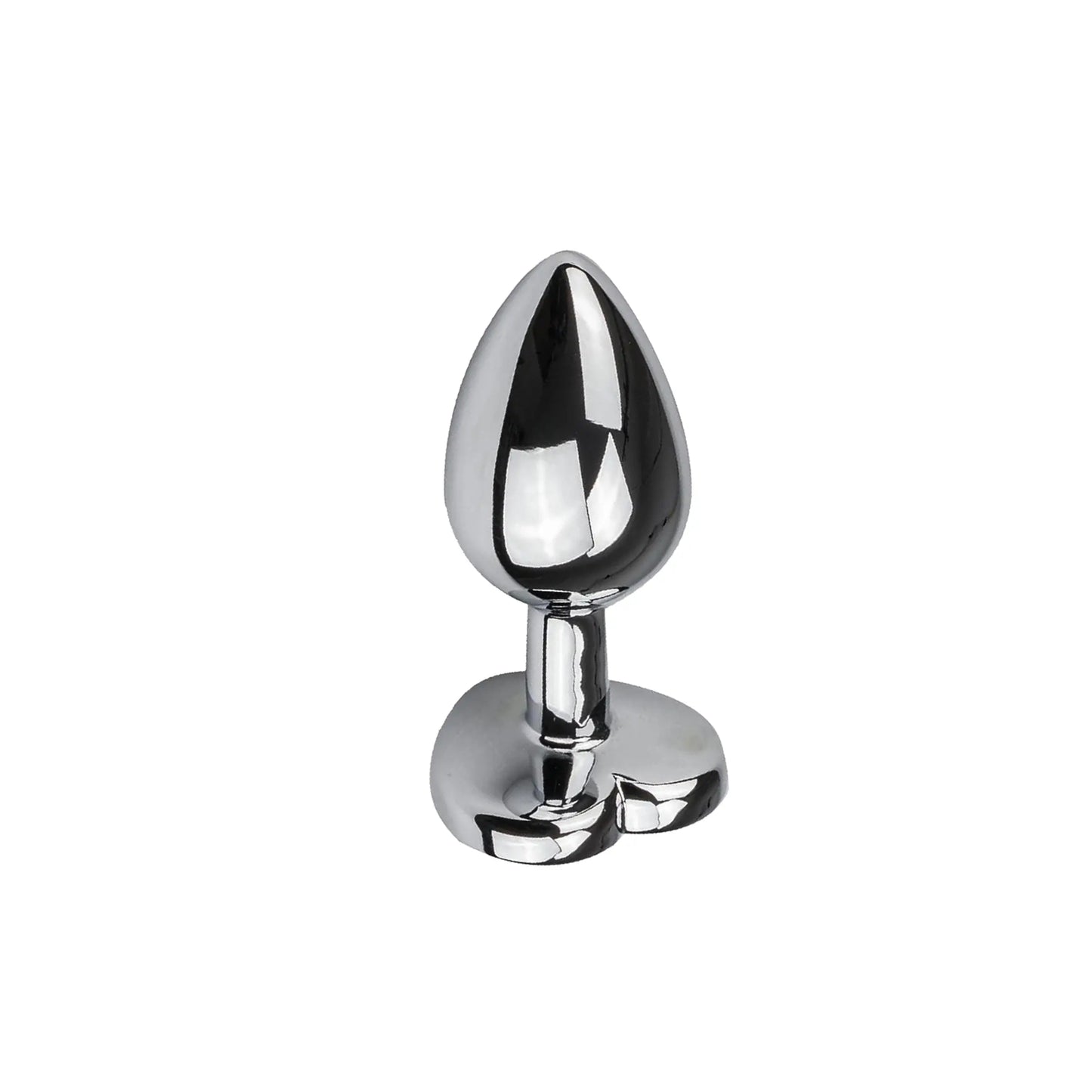 Heartbreaker - Lustra’s Jewelled Metal Heart Anal Plug (large)