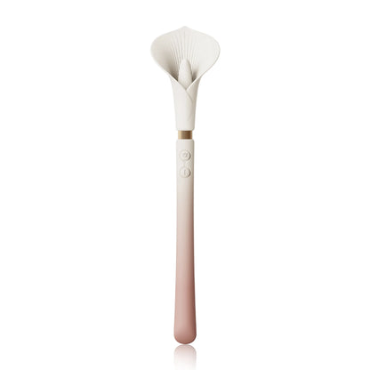 Calla | Lily-inspired double-ended vibrating massager by ZALO