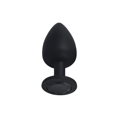 Perfect Fit - Lustra’s Jewelled Silicone Butt Plug (small)