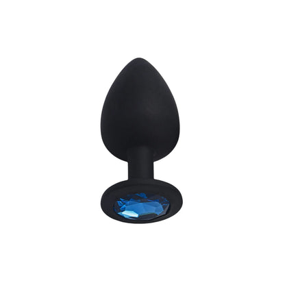 Perfect Fit - Lustra’s Jewelled Silicone Butt Plug (small)