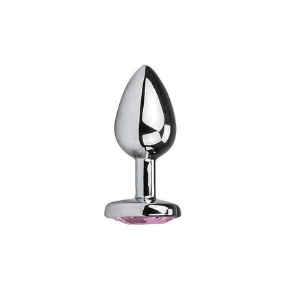 Booty Called - Jewelled Metal Anal Plug (Small)