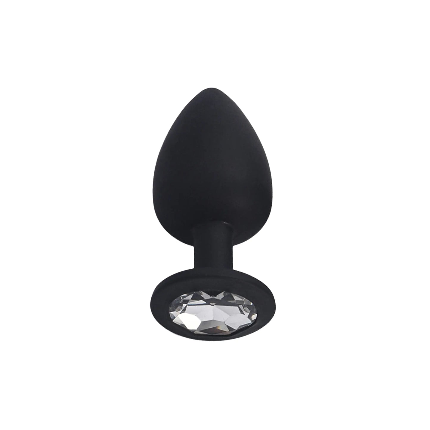 Perfect Fit - Lustra’s Jewelled Silicone Butt Plug (small)