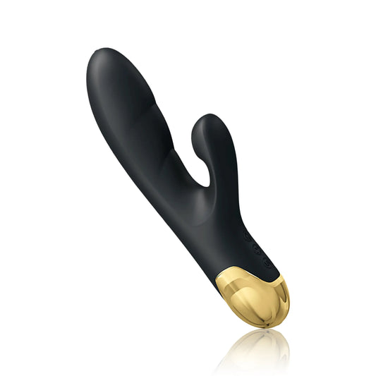 Luxa - 18k Gold-Plated Clitoral Suction and G-Spot Vibrator by Sexy Secret