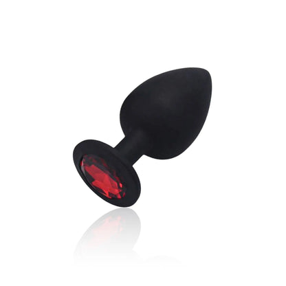 Perfect Fit - Lustra’s Jewelled Silicone Butt Plug (small)
