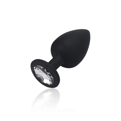 Perfect Fit - Lustra’s Jewelled Silicone Butt Plug (small)