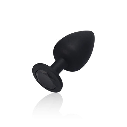 Perfect Fit - Lustra’s Jewelled Silicone Butt Plug (small)