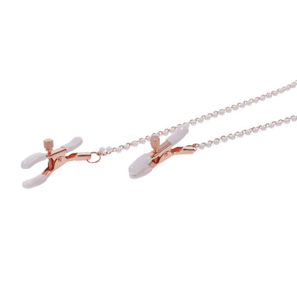 Sex & Mischief’s Peaches 'n CreaMe Collar With Nipple Clamps