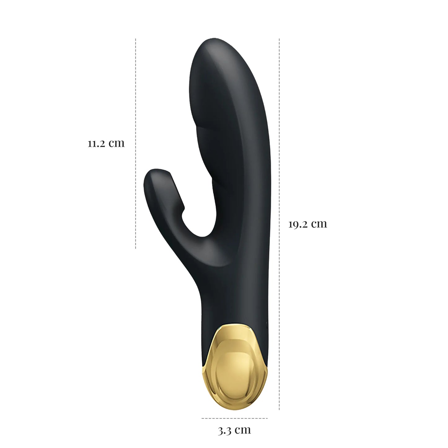 Luxa - 18k Gold-Plated Clitoral Suction and G-Spot Vibrator by Sexy Secret