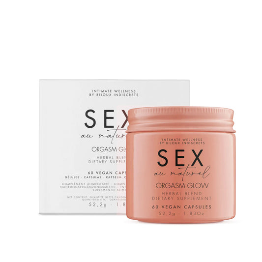 Bijoux Indiscrets Sex au Naturel Orgasm Glow Libido, Mood and Arousal Supplements