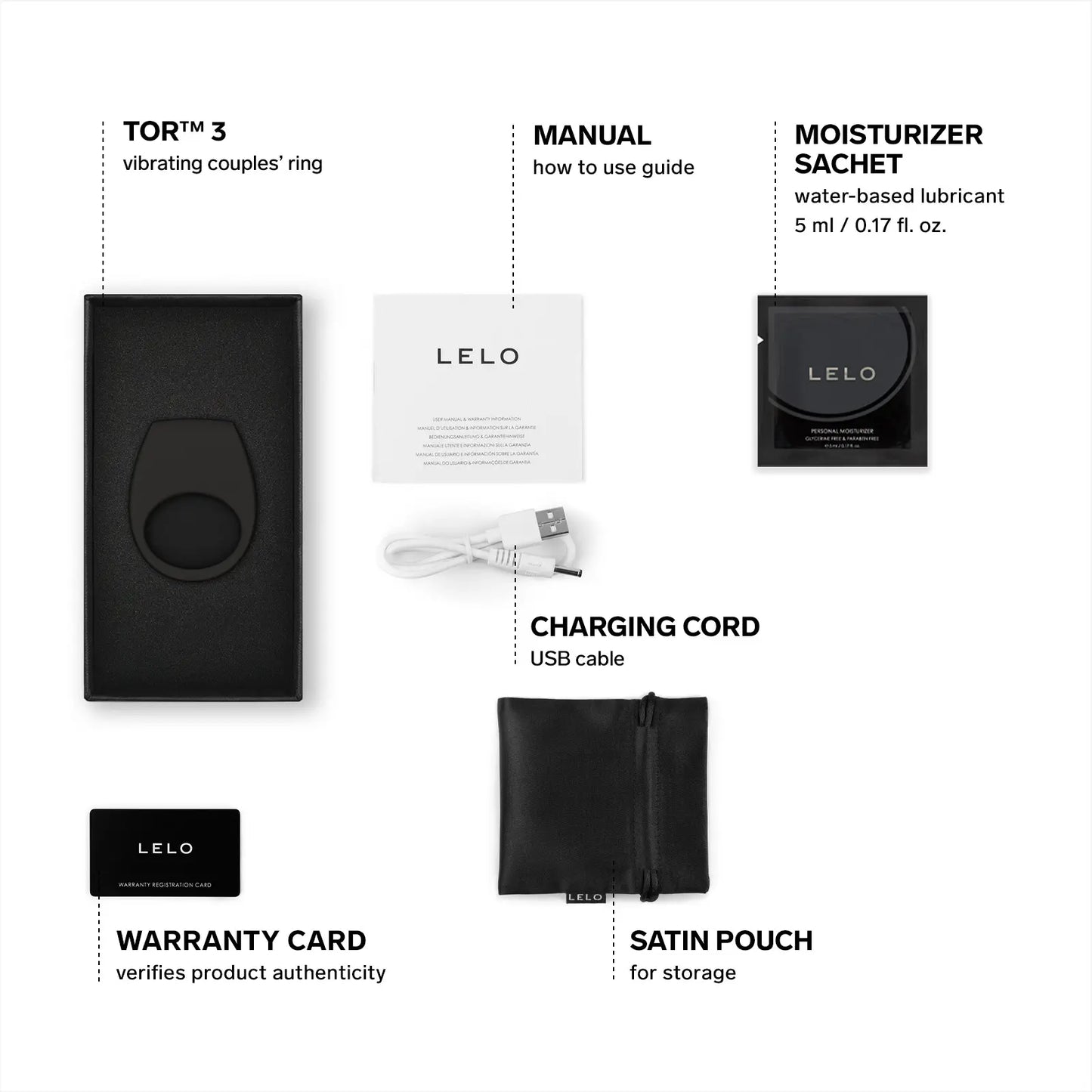 LELO TOR™ 3 Penis Ring