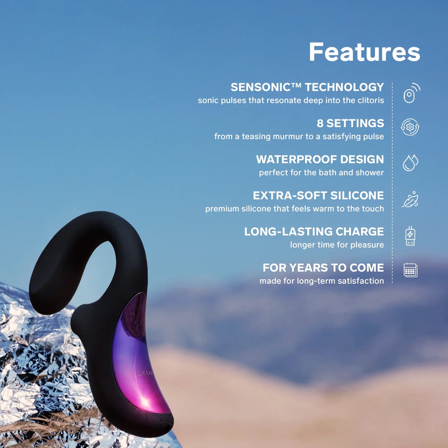 LELO ENIGMA Clitoral Sucker and G-Spot Stimulator