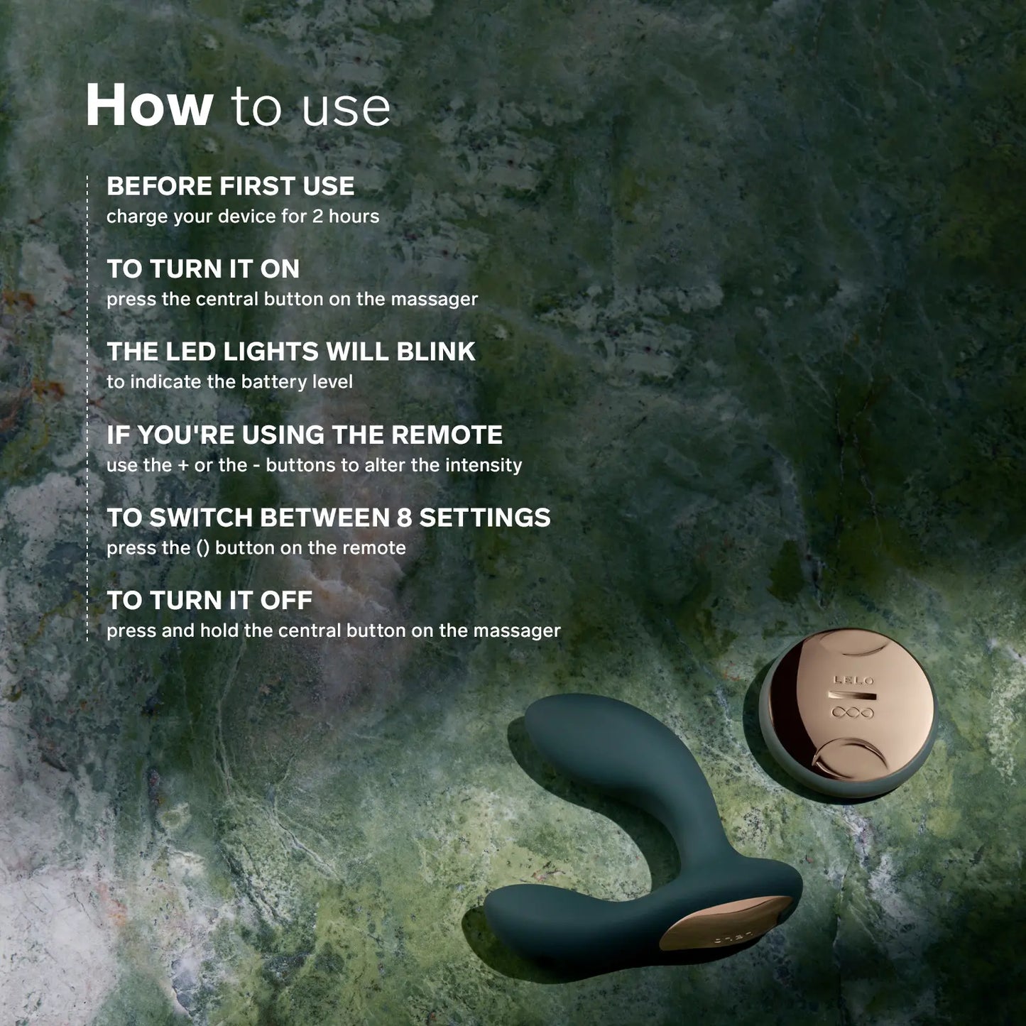 LELO HUGO™ 2 Remote Prostate Vibrator