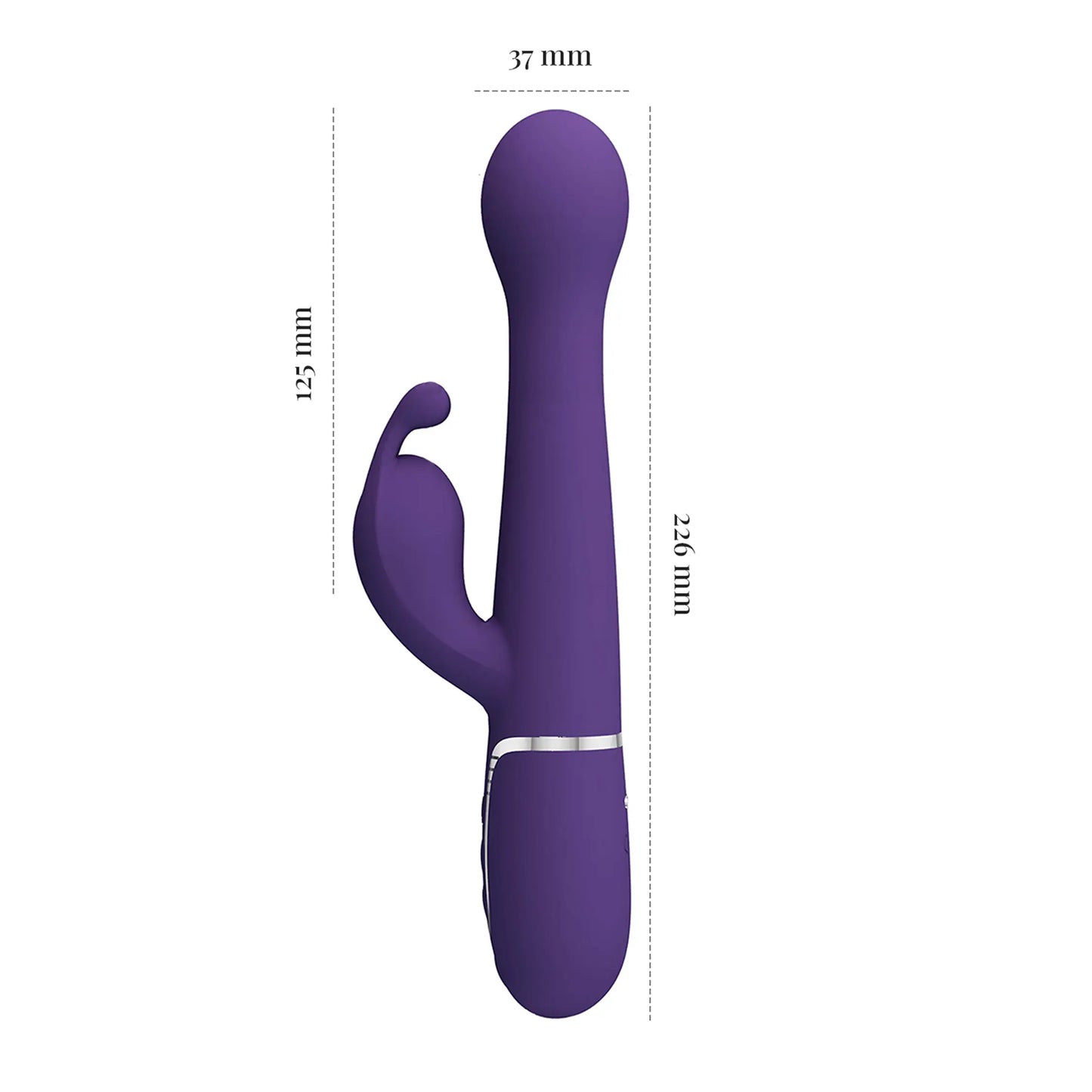 Pretty Love's Multi-Function Rabbit Vibrator with Thrusting Action
