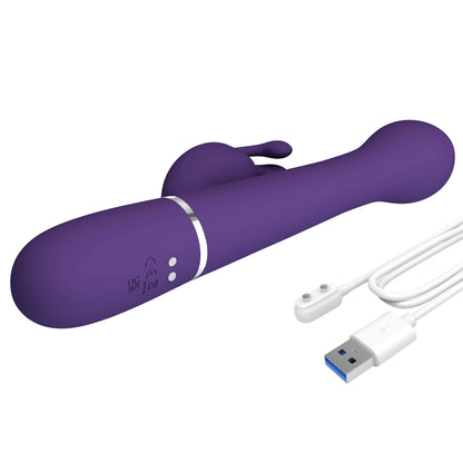 Pretty Love's Multi-Function Rabbit Vibrator with Thrusting Action
