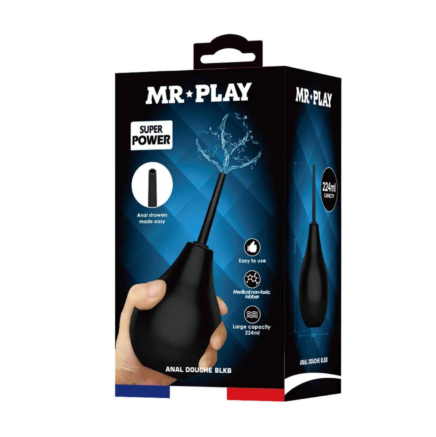 Mr. Play's Comfortable Anal Douche