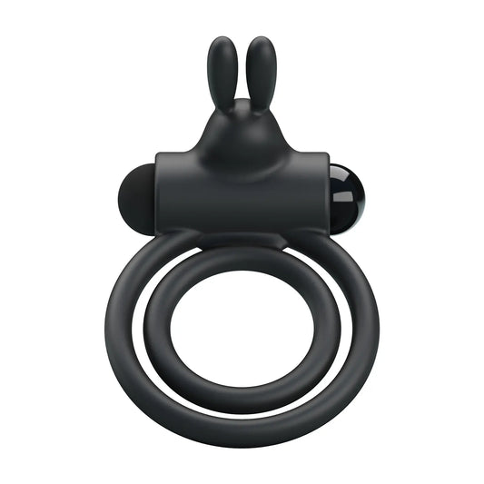 Pretty Love's Double Ring Vibrating Cock Ring