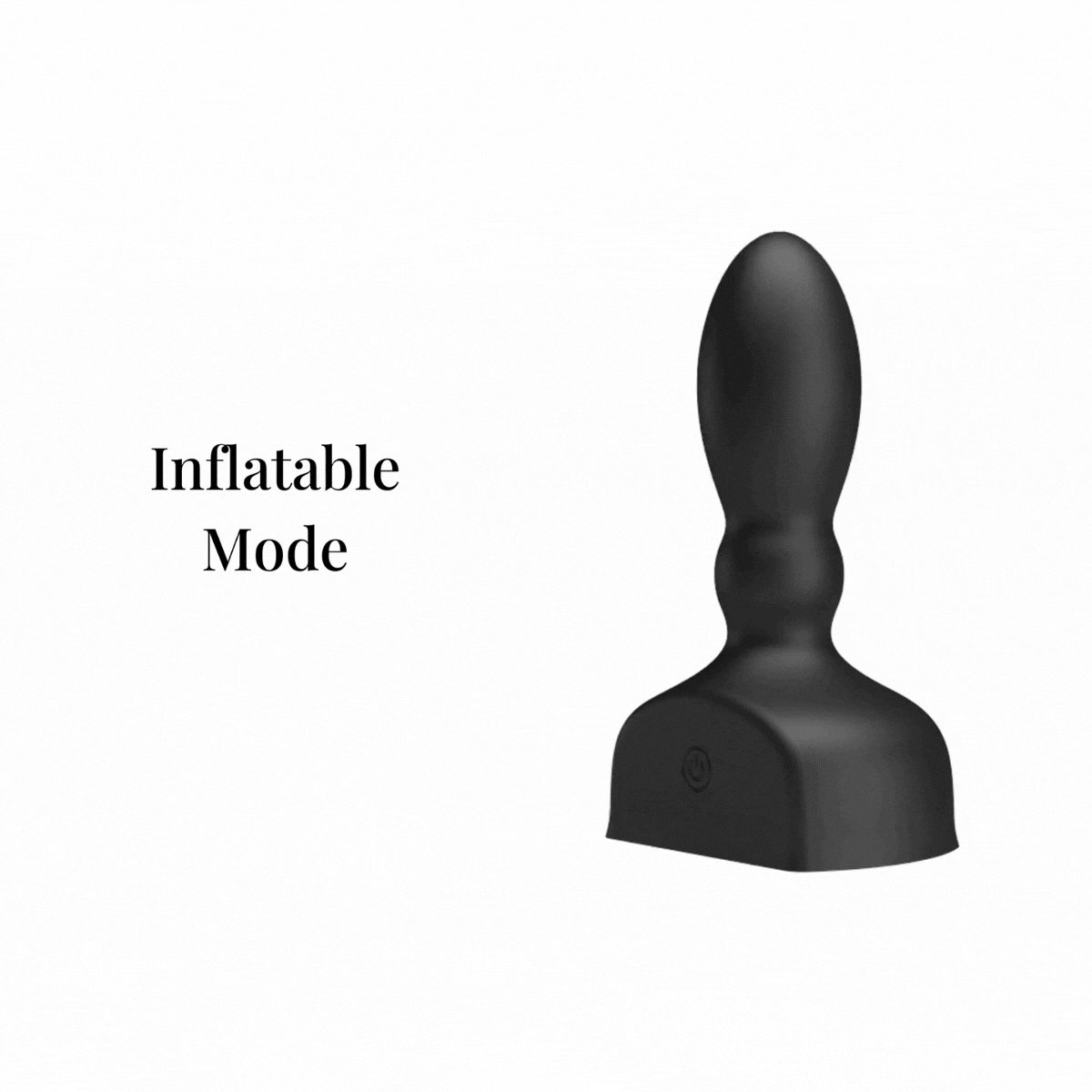Mr. Play's Inflatable Vibrating Butt Plug for Pleasure