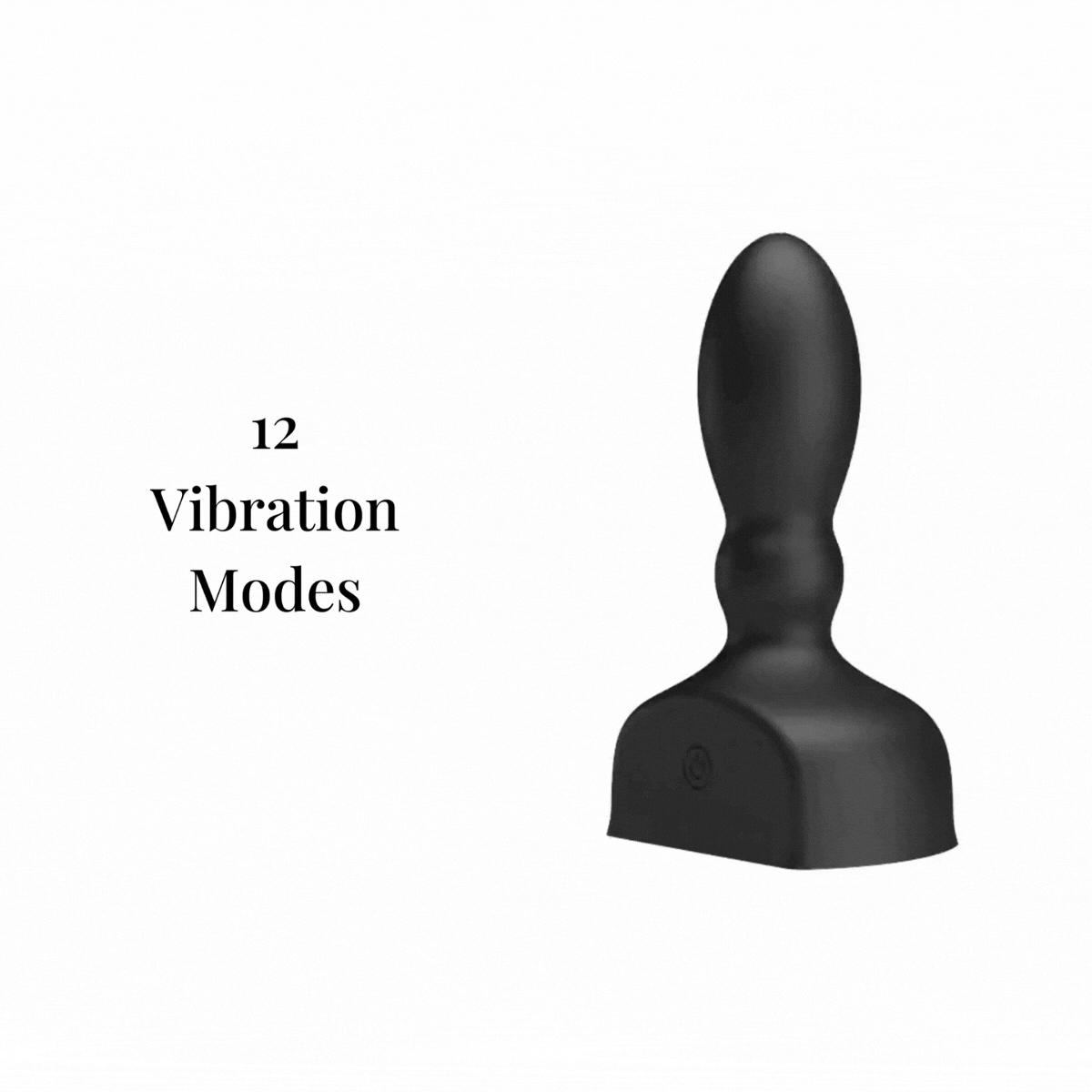 Mr. Play's Inflatable Vibrating Butt Plug for Pleasure