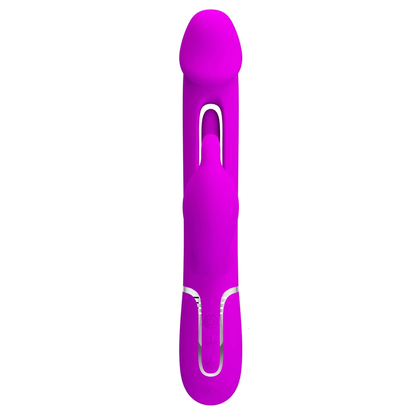 Pretty Love's Dual-Motor Rabbit Vibrator with Extra Licking Function