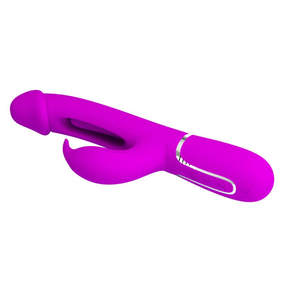 Pretty Love's Dual-Motor Rabbit Vibrator with Extra Licking Function