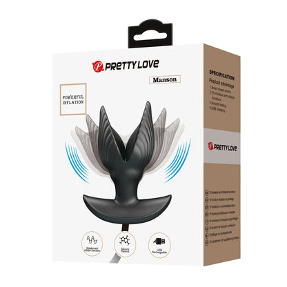 Pretty Love's Inflatable Vibrating Butt Plug