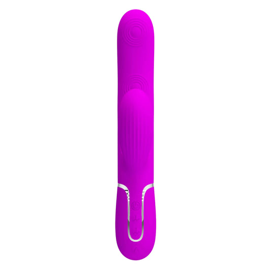 Pretty Love's Multi-Function Rabbit Vibrator with Tapping and Thumping