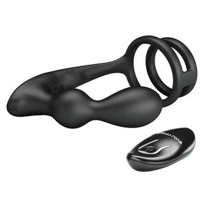 Pretty Love's Remote-Controlled Cock Ring and Butt Plug