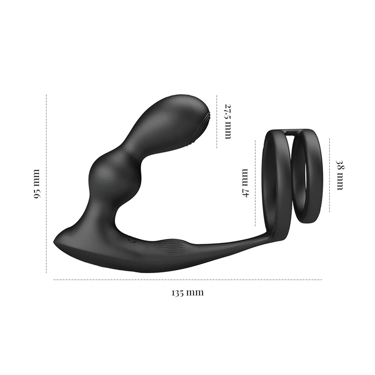 Pretty Love's Remote-Controlled Cock Ring and Butt Plug