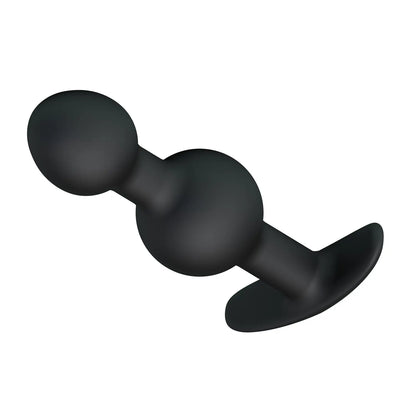 Pretty Love's Vibrating Heavy Balls Silicone Butt Plug