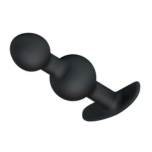 Pretty Love's Vibrating Heavy Balls Silicone Butt Plug