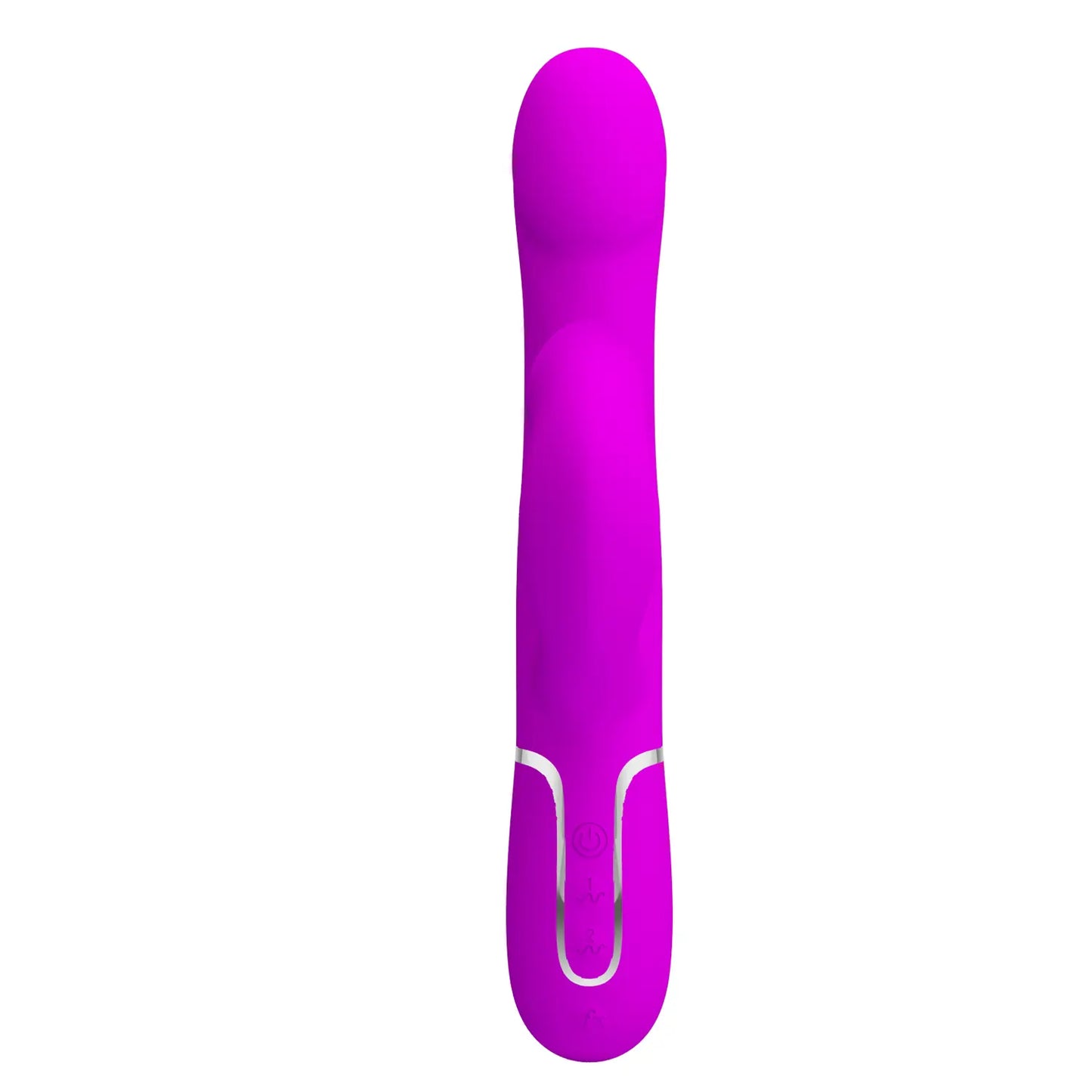 Pretty Love's Dual-Motor Rabbit Vibrator with Beaded Shaft