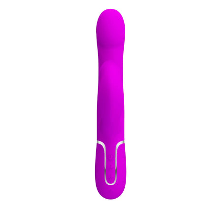 Pretty Love's Dual-Motor Rabbit Vibrator with Beaded Shaft