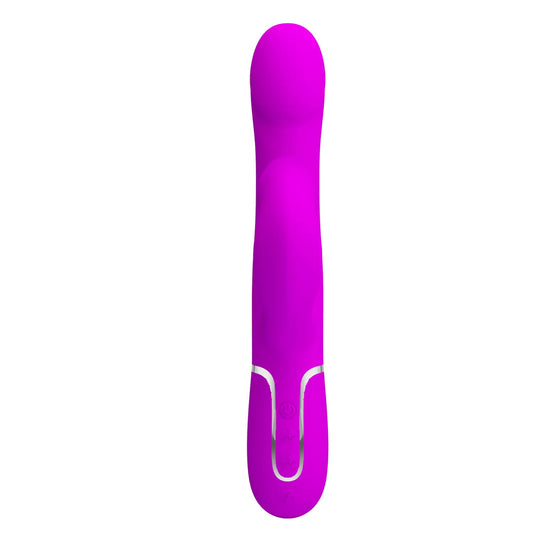 Pretty Love's Dual-Motor Rabbit Vibrator with Beaded Shaft