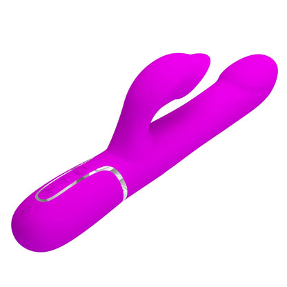 Pretty Love's Dual-Motor Rabbit Vibrator with Beaded Shaft