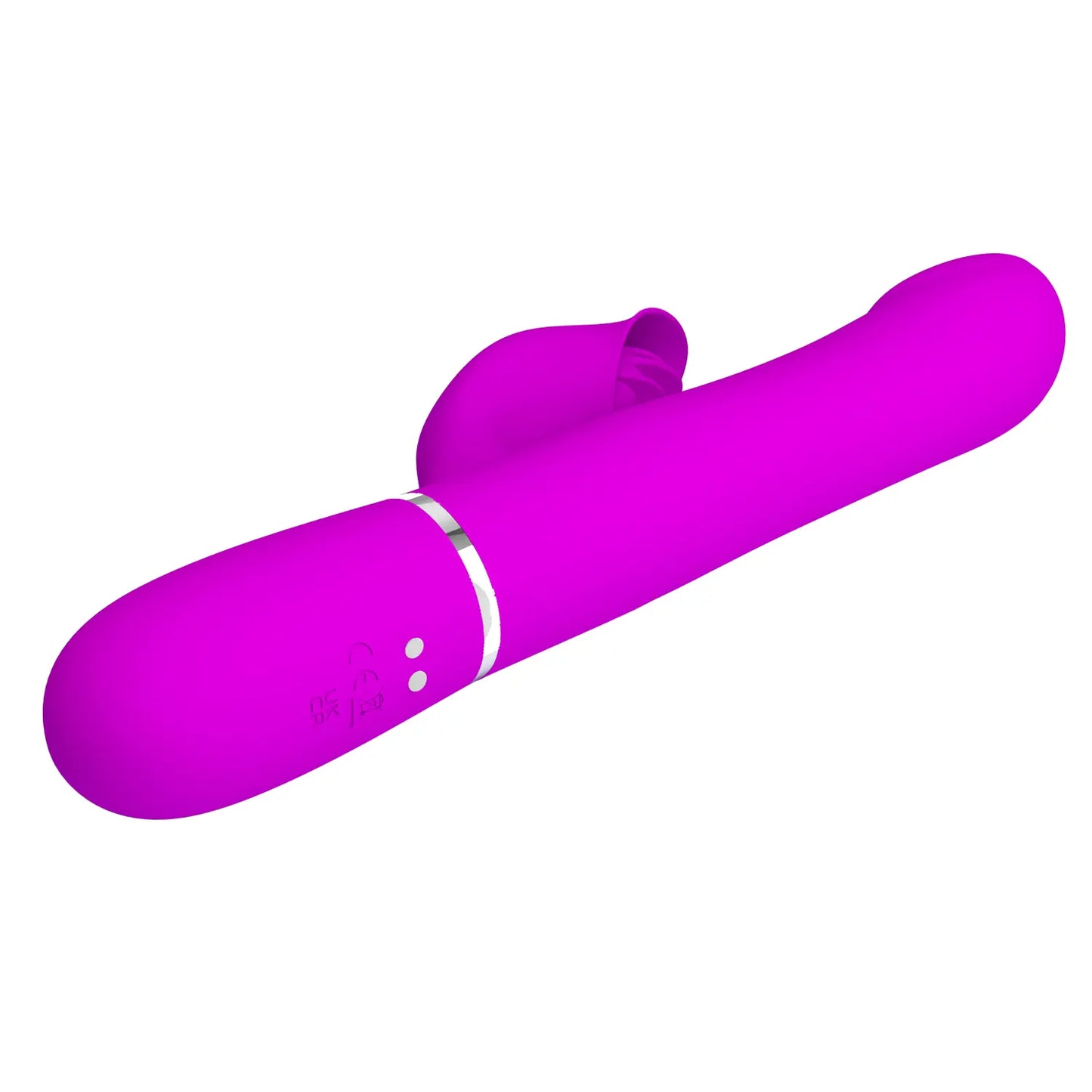 Pretty Love's Dual-Motor Rabbit Vibrator with Beaded Shaft