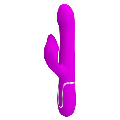 Pretty Love's Dual-Motor Rabbit Vibrator with Beaded Shaft