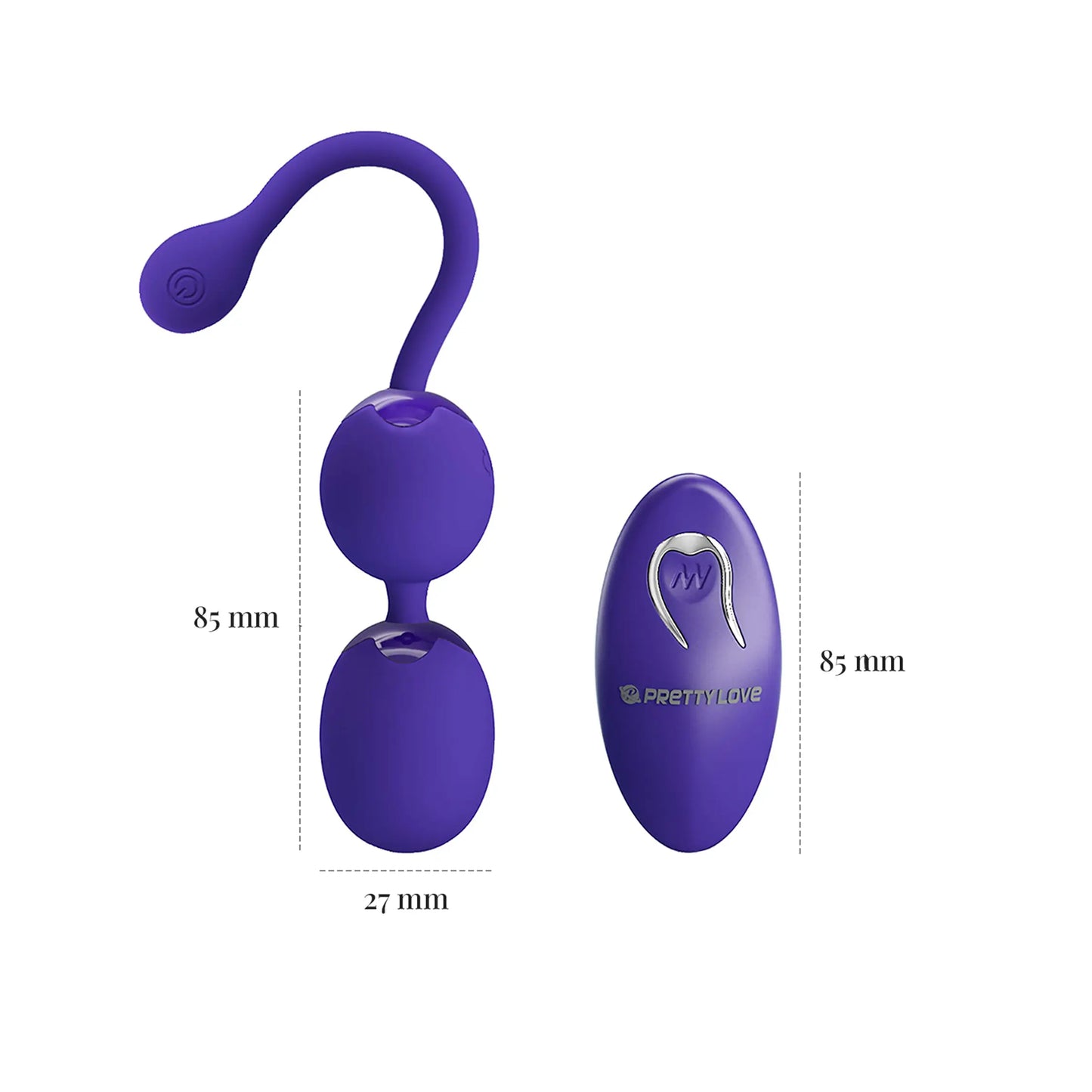 Pretty Love's Remote-Controlled Vibrating Kegel Balls