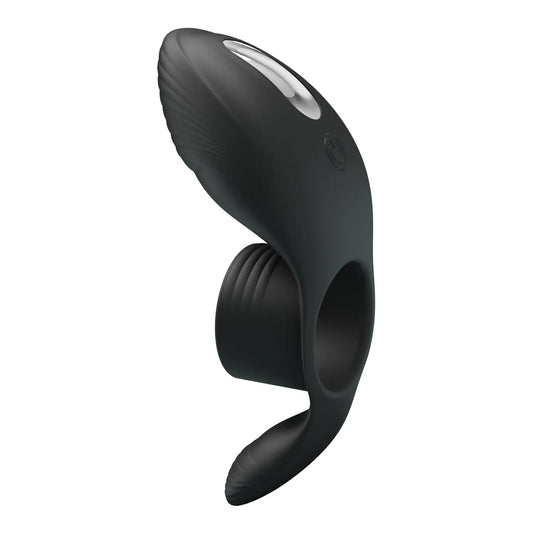 Pretty Love's Rechargeable Vibrating Cock Sleeve with Powerful Clitoral Massager